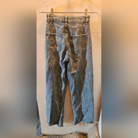 Garage Denim Street Wide Leg Distressed Jeans Size 00 - Picture 5 of 7